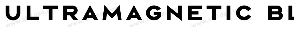 Ultramagnetic Black字体转换